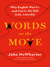 Cover image for Words on the Move